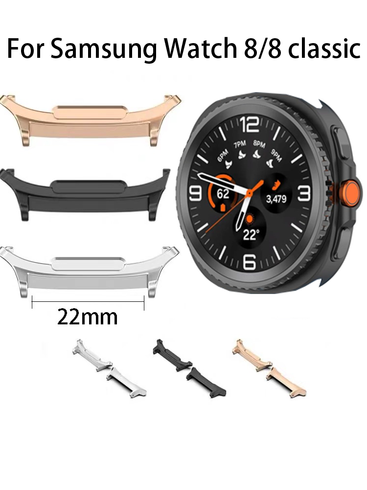 Smartwatch Band Accessories - Connettore cinturino da 22 mm per