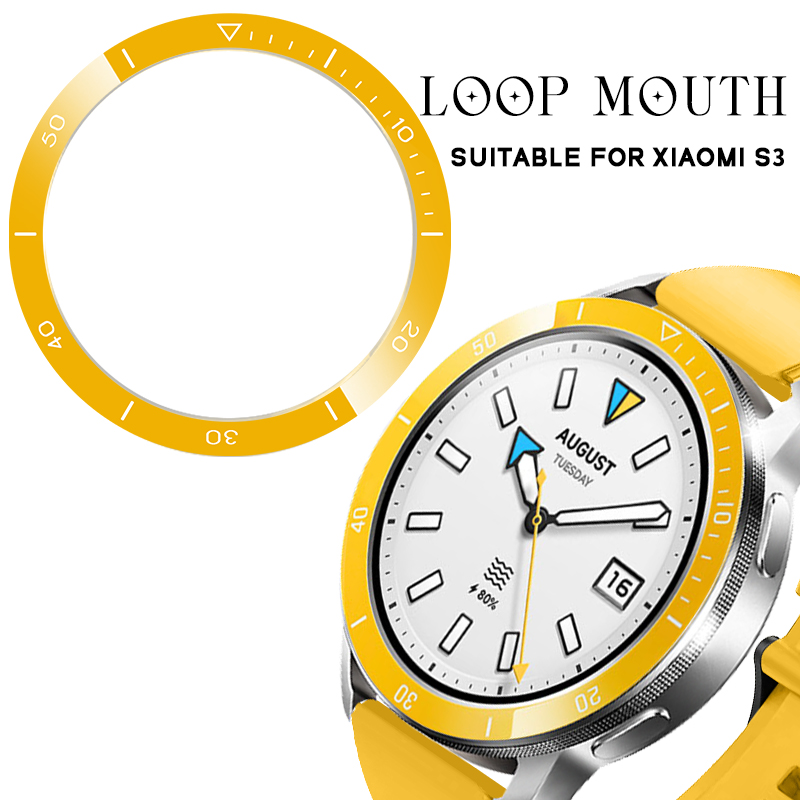 Anello lunetta per Xiaomi Watc - Xiaomi Smartwatch S4 Accessories recensione e prezzo