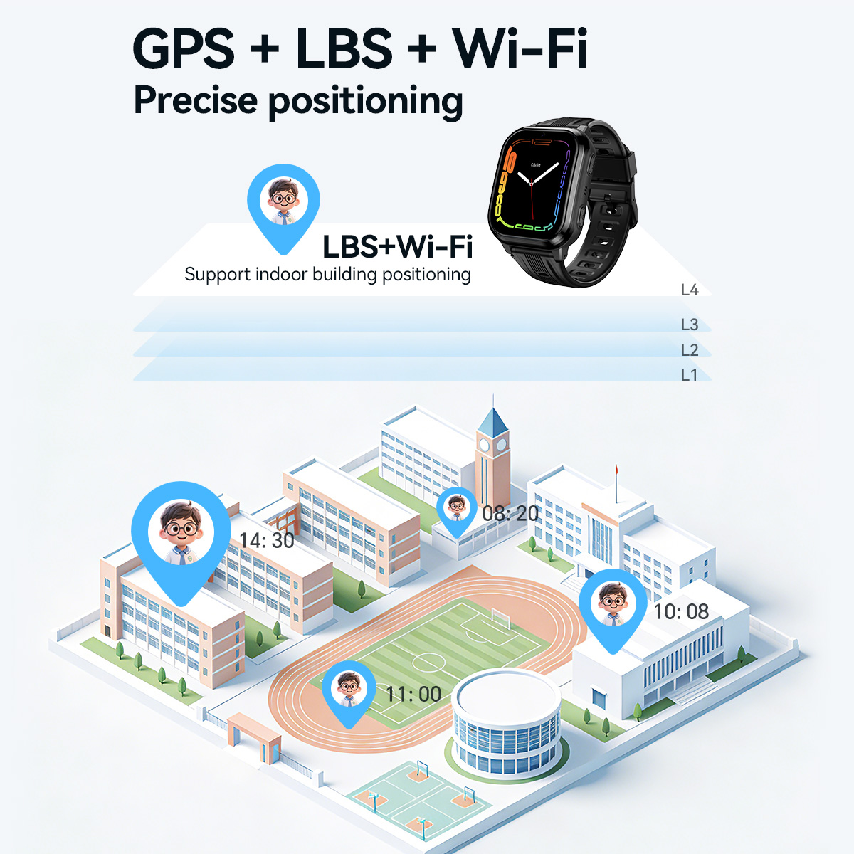 HOCO Y108 Smartwatch per bambi - Smartwatch Id recensione e prezzo